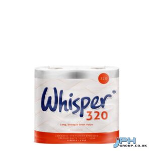 320 SHEET WHITE TOILET ROLL X 36