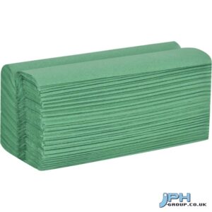 GREEN C-FOLD HAND TOWEL x 2880