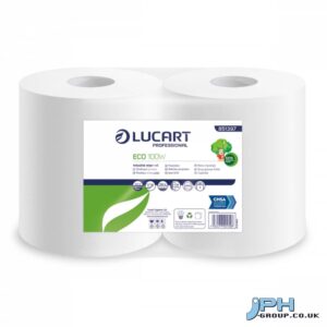 2 PLY WIPING WHITE ROLL X 2