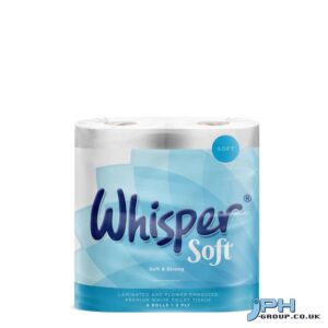 WHISPER SOFT TOILET ROLL 2 PLY X 40 ROLLS