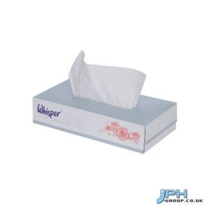 WHISPER 2PLY FACIAL TISSUES 100SHT X 36