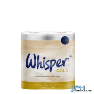 WHISPER GOLD 3PLY TOILET ROLLS 40 ROLLS
